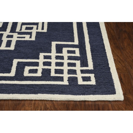 Gramercy Navy Ivory Maysville 27" X 45" Rug