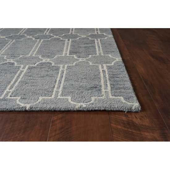 Gramercy Slate Blue Carmen 27" X 45" Rug