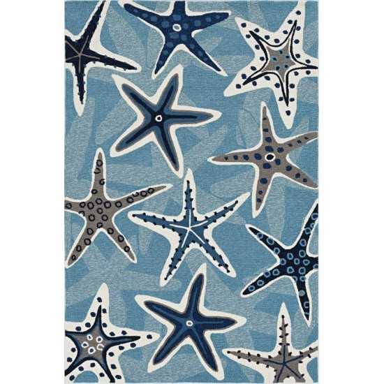 Harbor Blue Sands 2' x 3' Rug