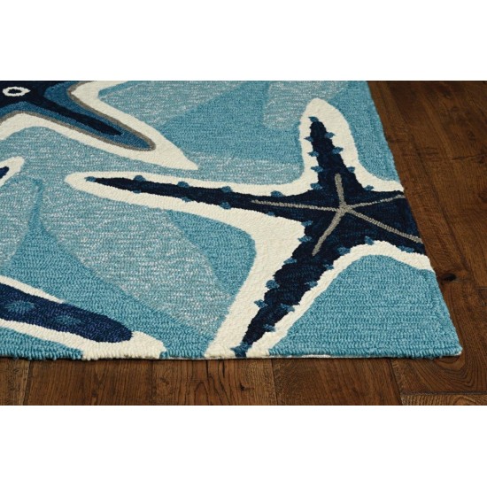 Harbor Blue Sands 2' x 3' Rug