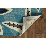 Harbor Blue Sands 7'6" x 9'6" Rug