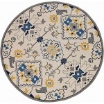 Harbor Ivory Austin 7'6" Round Rug