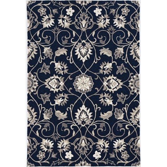 Harbor Navy Manor 2' x 3' Rug