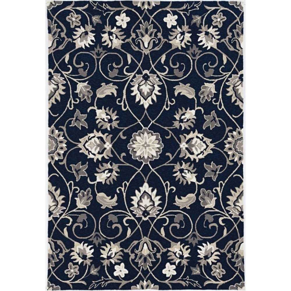 Harbor Navy Manor 3'3" x 5'3" Rug