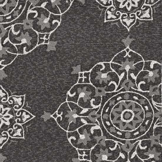 Harbor Charcoal Courtyard 2' x 3' Rug