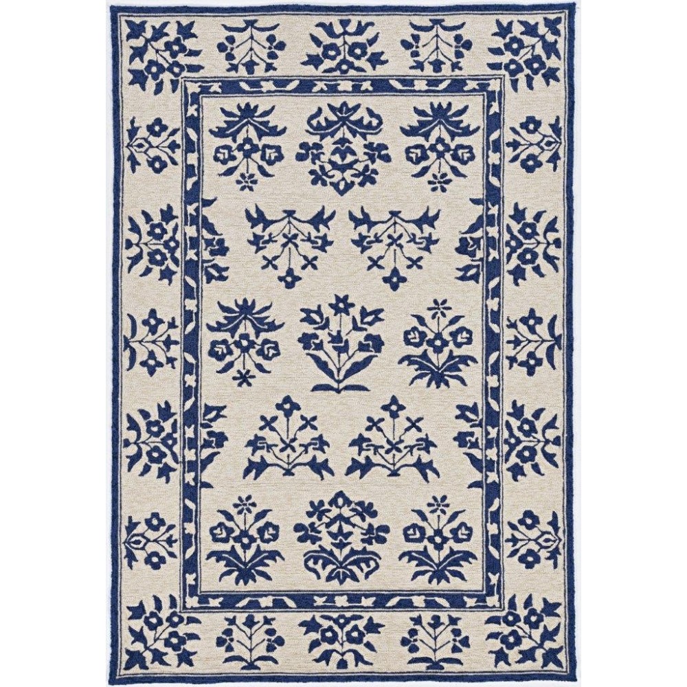 Harbor Sand/Blue Haven 2' x 3' Rug Harbor Sand/Blue Haven 2' x 3' Rug