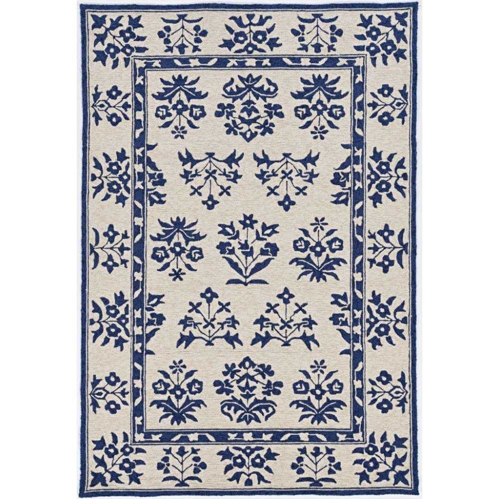 Harbor Sand/Blue Haven 3'3" x 5'3" Rug