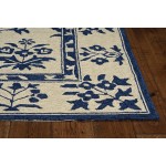 Harbor Sand/Blue Haven 3'3" x 5'3" Rug