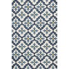 Harbor Ivory/Blue Mosaic 3'3" x 5'3" Rug