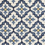Harbor Ivory/Blue Mosaic 3'3" x 5'3" Rug