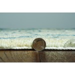 Harbor Ivory/Teal Palms 7'6" Round Rug