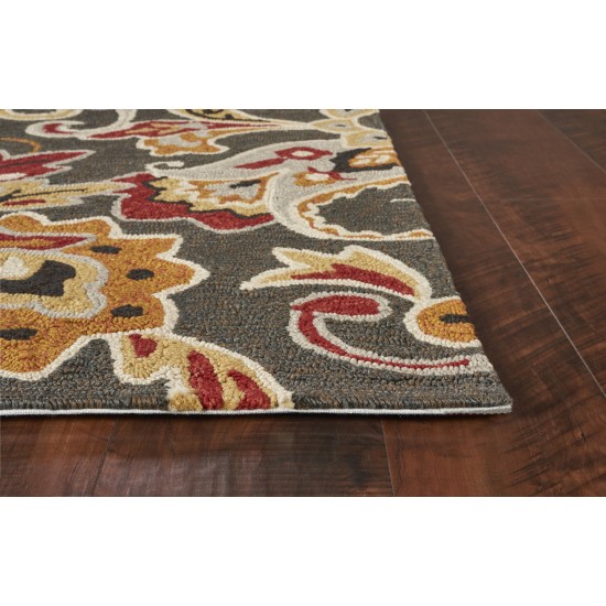 Harbor Taupe Flora 2' x 3' Rug