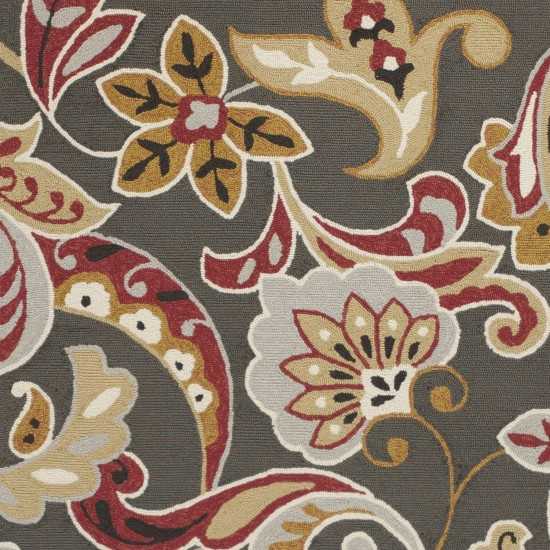 Harbor Taupe Flora 2' x 3' Rug