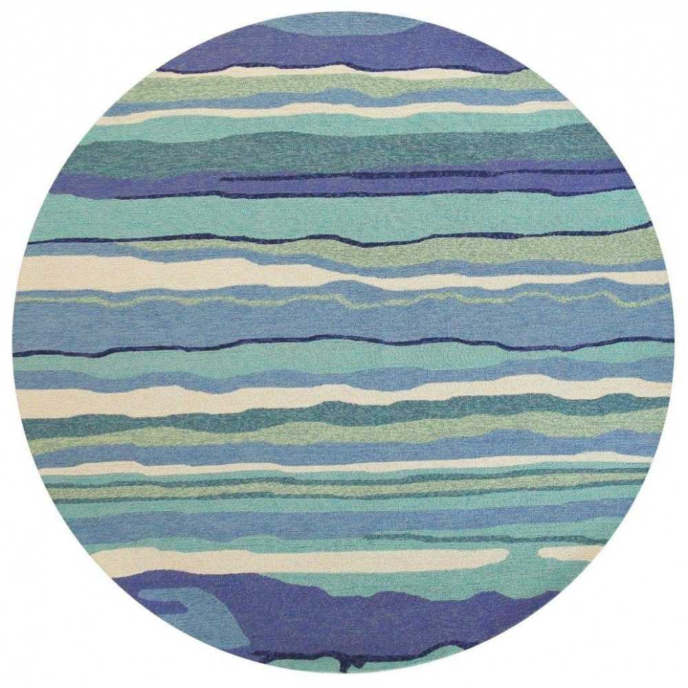 Harbor Ocean Lagoon 7'6" Round Rug