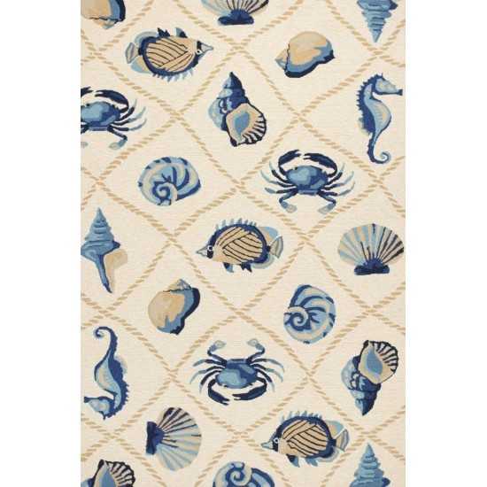 Harbor Sand Seaside 2' x 3' Rug