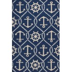 Harbor Navy Marina 3\'3" x 5\'3" Rug