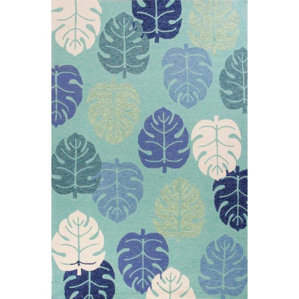 Harbor Turquoise Palms 2' x 3' Rug