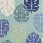 Harbor Turquoise Palms 5' x 7'6" Rug