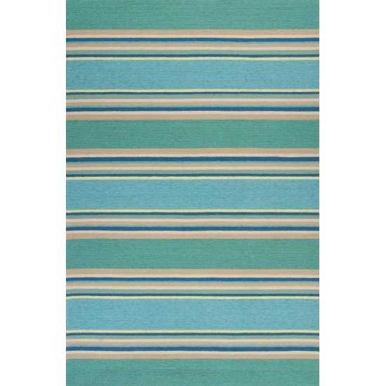 Harbor Ocean Stripes 2' x 3' Rug