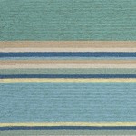 Harbor Ocean Stripes 2' x 3' Rug