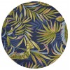 Harbor Ink Blue Playa 7'6" Round Rug