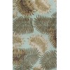 Havana Aqua Fern View 30" X 50" Rug