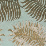 Havana Aqua Fern View 3'3" x 5'3" Rug