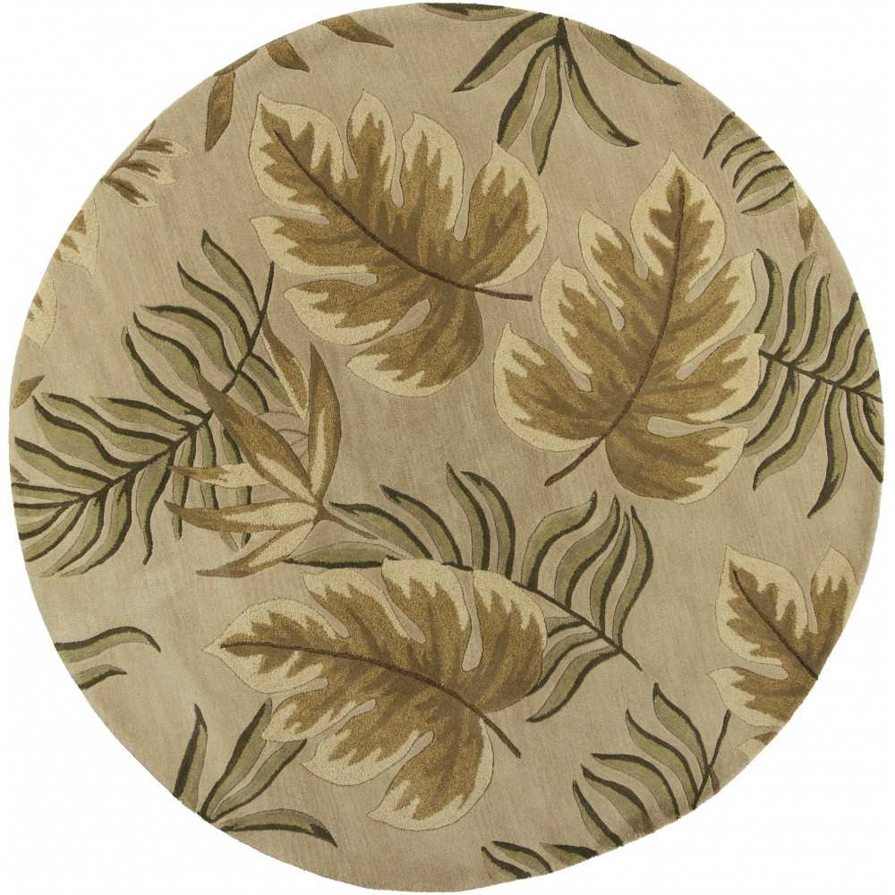 Havana Sand Fauna 7'6" Round Rug