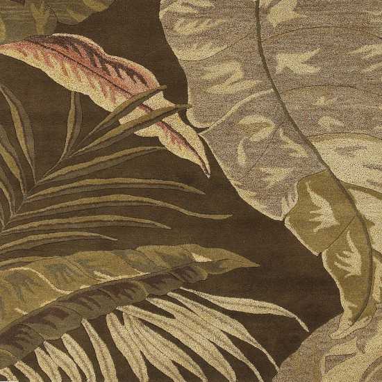 Havana Mocha Rainforest 7'6" Round Rug