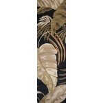 Havana Midnight Rainforest 2'3" x 8' Runner Rug