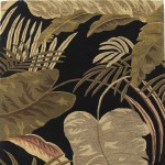 Havana Midnight Rainforest 2'3" x 8' Runner Rug