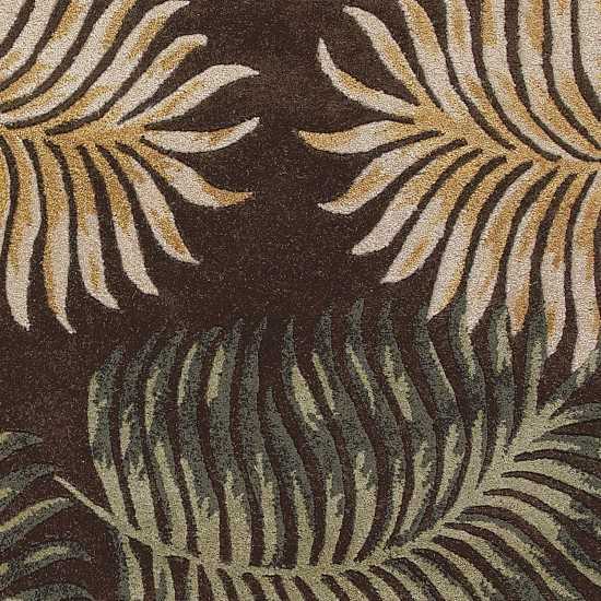 Havana Espresso Fern View 3'3" x 5'3" Rug