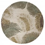 Havana Natural Fern View 7'6" Round Rug