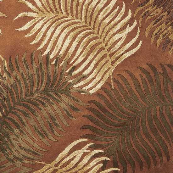 Havana Rust Fern View 5' X 8' Rug