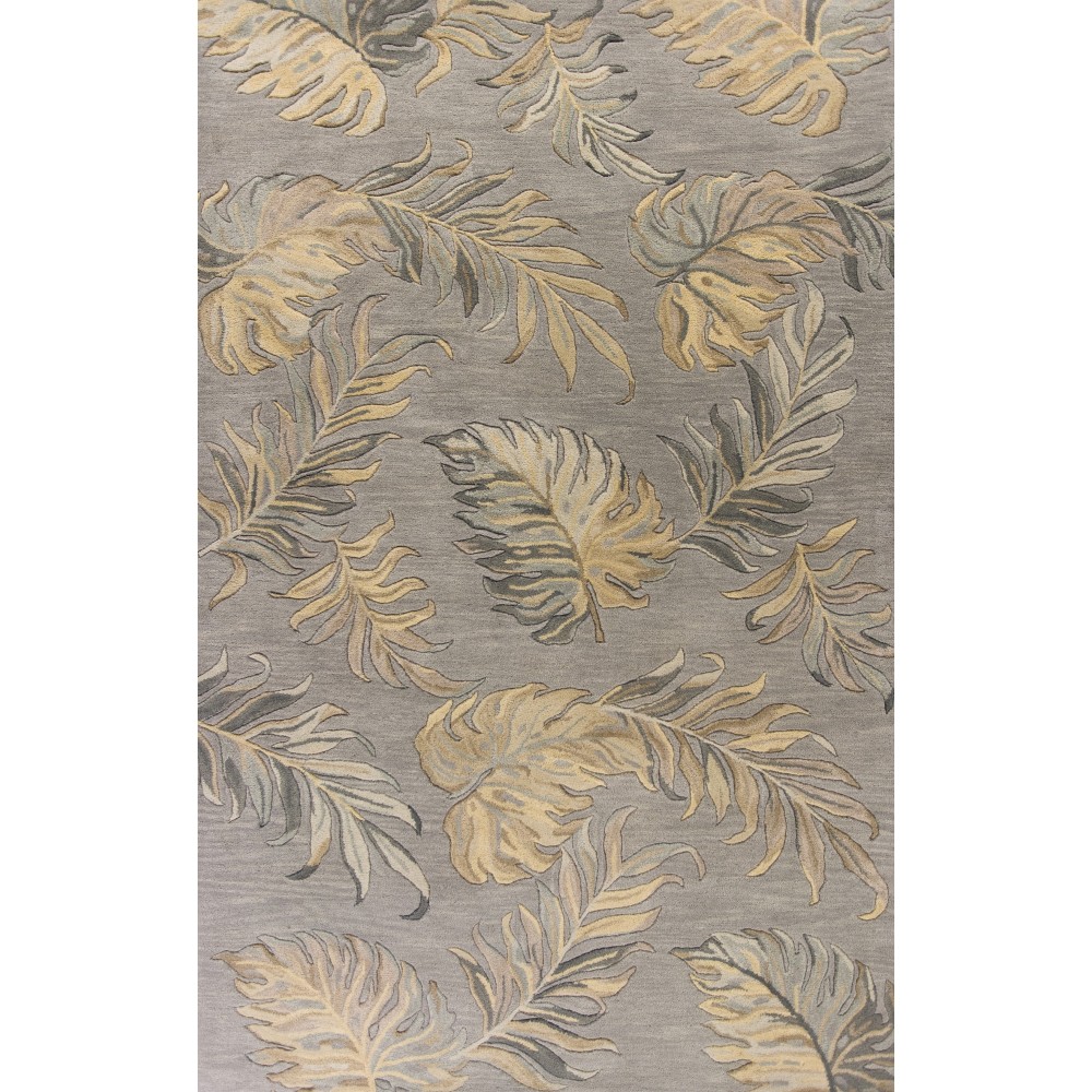 Havana Grey Palms 5' X 8' Rug