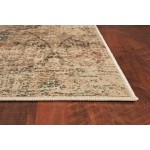 Heritage Champagne Damask 2'2" x 7'11" Runner Rug