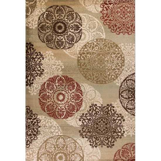 Heritage Sage Accents 3'3" x 4'11" Rug