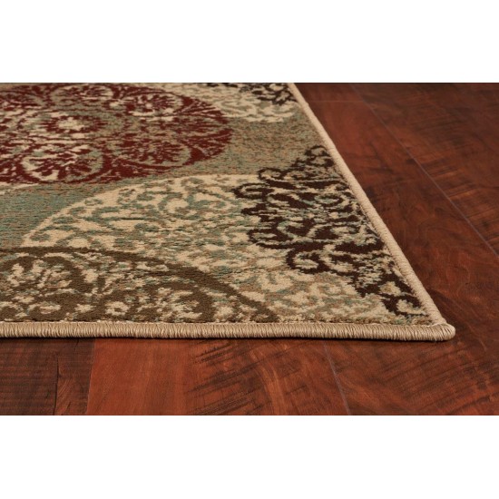 Heritage Sage Accents 3'3" x 4'11" Rug