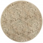 Heritage Ivory Florence 7'7" Round Rug