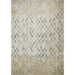 Heritage Ivory/Blue Chevron 3'3" x 4'11" Rug