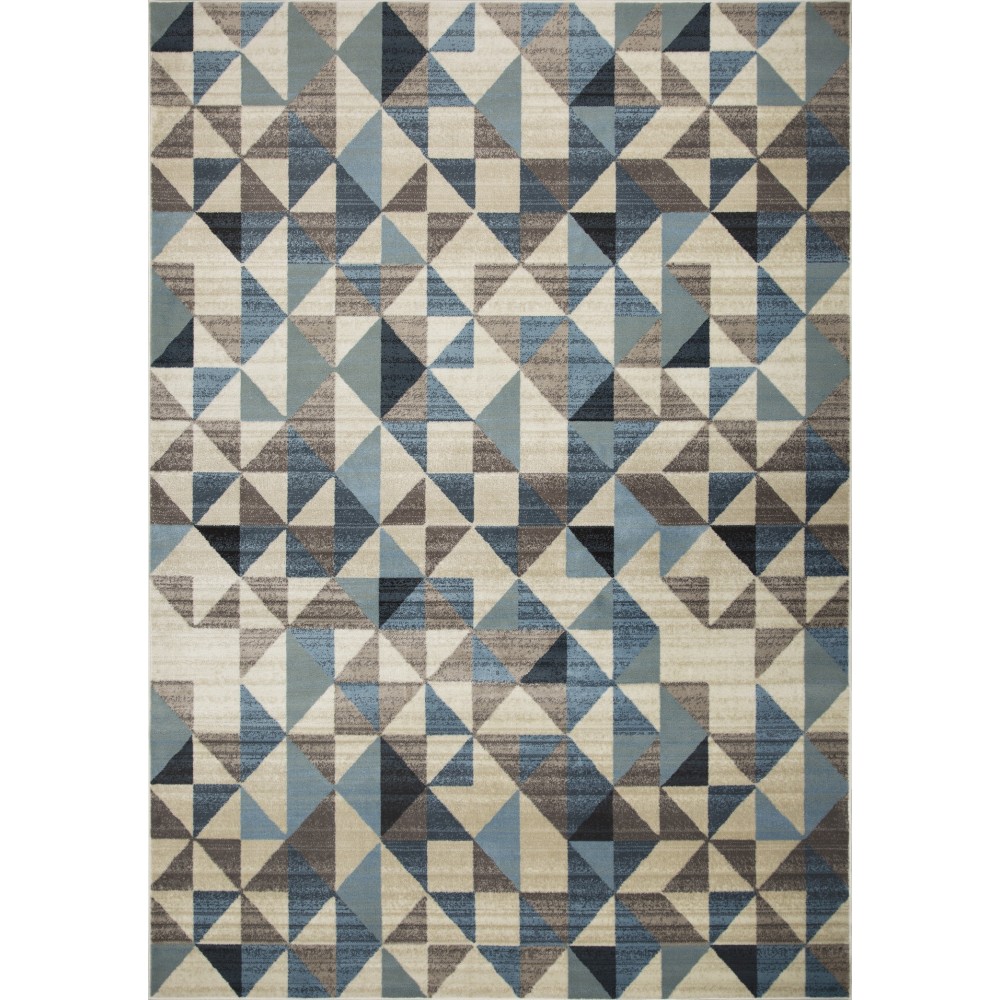 Heritage Blue/Grey Scope 3'3" x 4'11" Rug