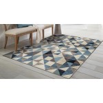 Heritage Blue/Grey Scope 5'3" x 7'8" Rug