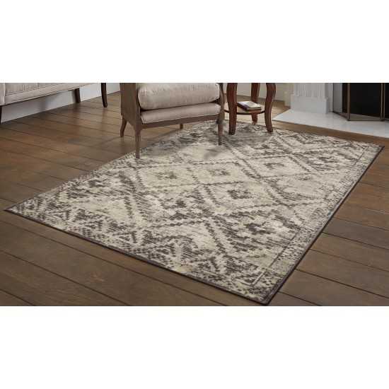 Heritage Grey Mila 3'3" x 4'11" Rug