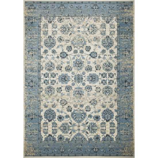 Heritage Ivory/Blue Elegance 7'7" x 7'7"RO Rug