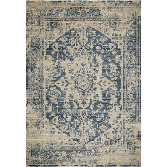 Heritage Ivory/Blue Traditions 7'7" x10'10" Rug