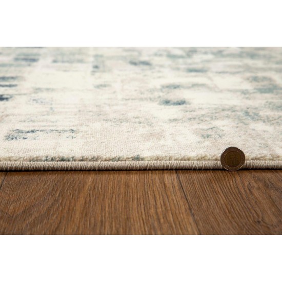 Heritage Beige/Blue Wonder 3'3" x 4'11" Rug