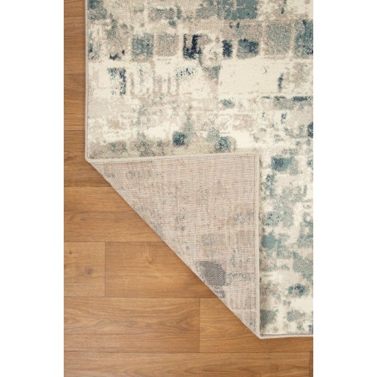 Heritage Beige/Blue Wonder 3'3" x 4'11" Rug