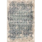 Heritage Ivory/Blue Anna 5'3" x 7'8" Rug