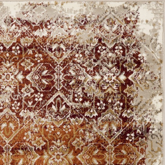 Heritage Ivory/Rust Anna 3'3" x 4'11" Rug