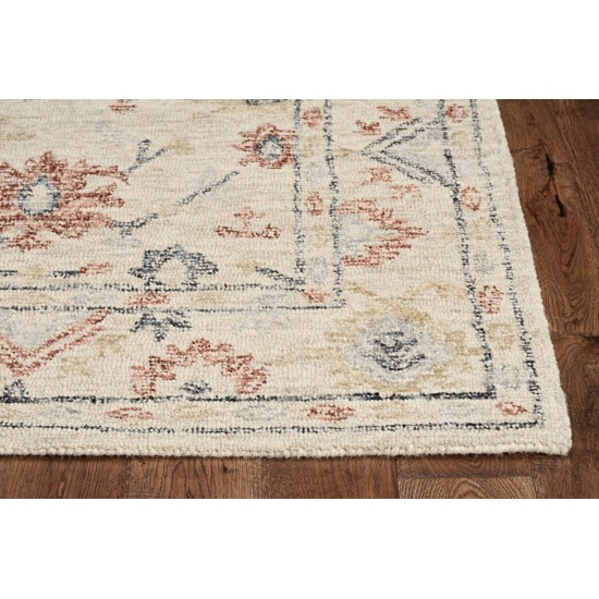 Hudson Ivory Medina 5' x 7' Rug